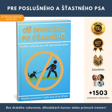 Riešenie pre neposlušných psov: jednoduchý 21-dňový program, ktorý zmení správanie vášho psa — bez trestov a drahých kurzov.